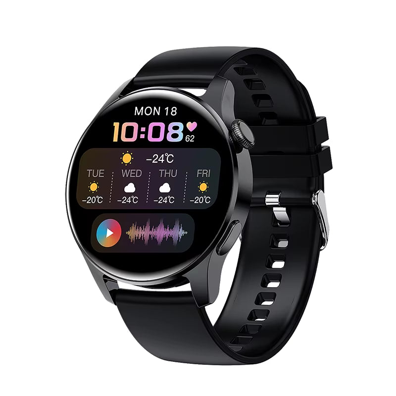 New Bluetooth Call Smart Watch Men Full Touch Screen Sports Fitness Watch Bluetooth Is Suitable for Android Ios Smart Watch