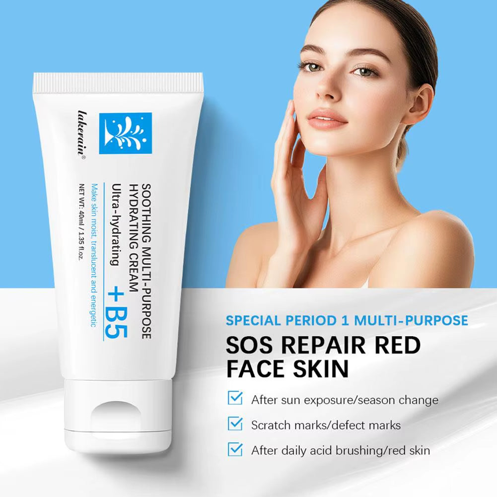 40ML Hydrating Surface Cream for Girls Moisturizing and Soothing Redness Mark Cream Repair Ointment Cosmetics Improves Skin V1K5