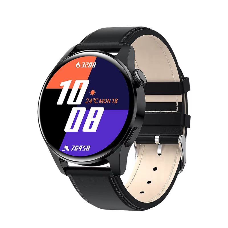 New Bluetooth Call Smart Watch Men Full Touch Screen Sports Fitness Watch Bluetooth Is Suitable for Android Ios Smart Watch