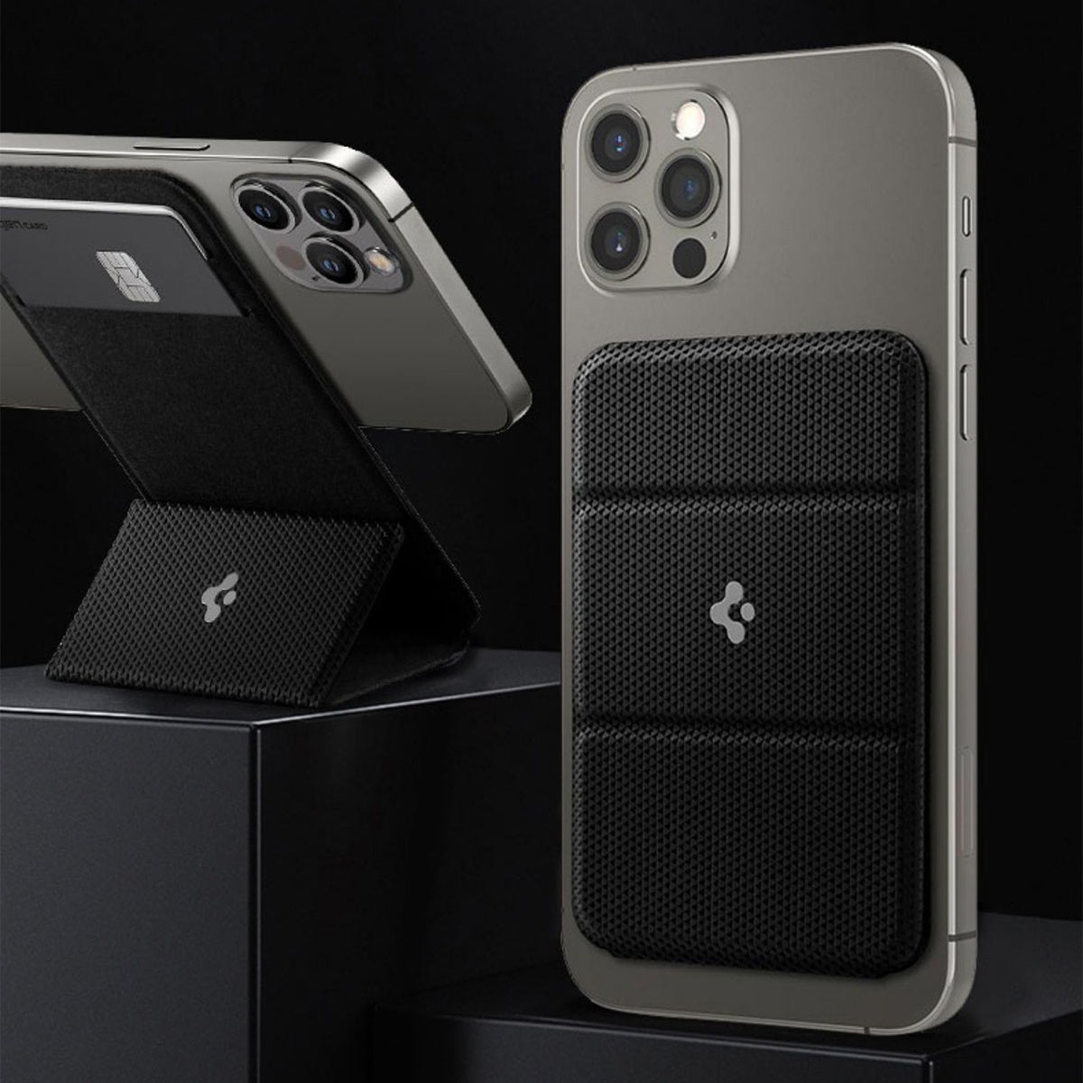 מחזיק כרטיסים מגנטי חכם- ארנק מינימליסטי עם סטנד מובנה!